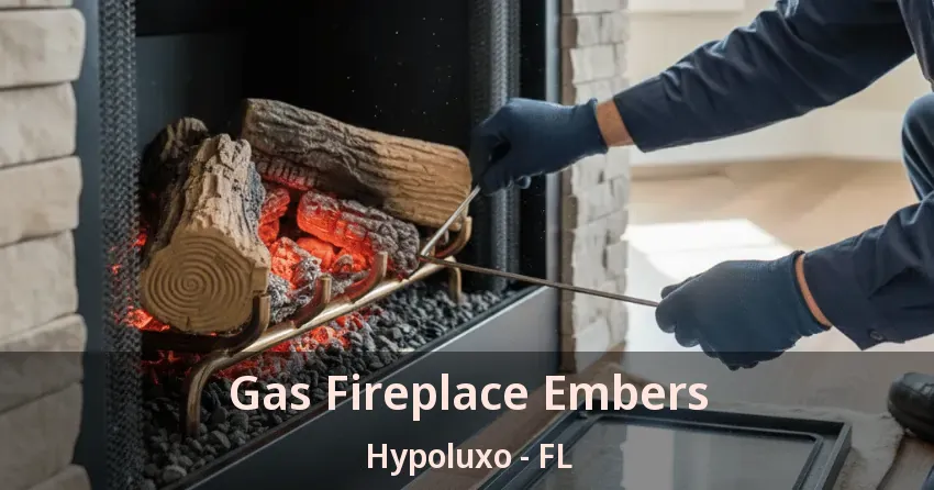 Gas Fireplace Embers Hypoluxo - FL
